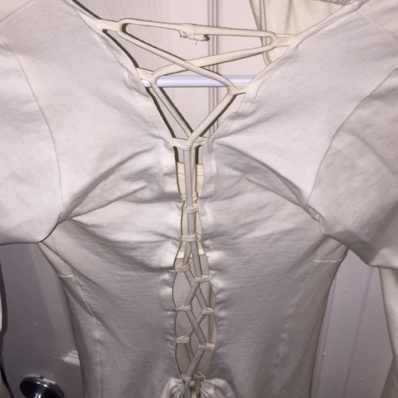 ZhenNymph Nienna Lace Up Hooded Mini Dress - Picture 4 of 13